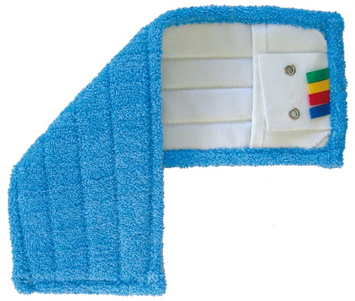 [221201] FRANGE MICROFIBRE POCHES ET LANGUETTES 2 TROUS