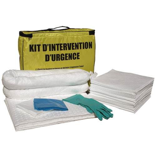 KIT ABSORBANT 40 LITRES HYDROCARBURE