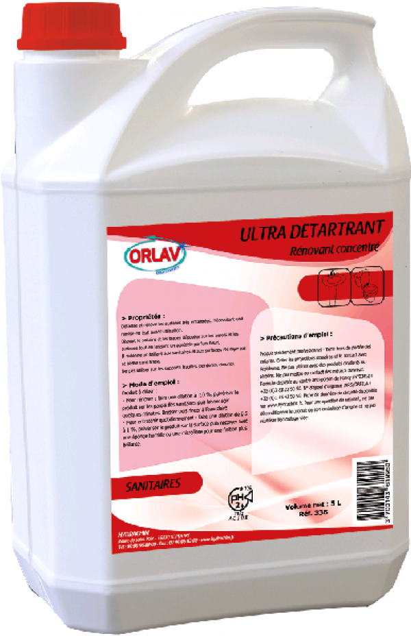 ULTRA DETARTRANT SANITAIRES CONCENTRE