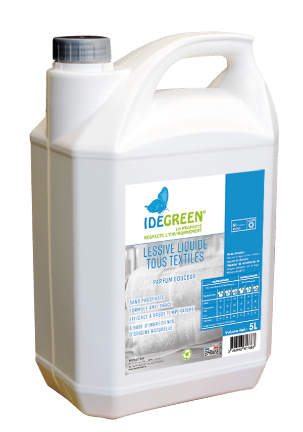 LESSIVE LIQUIDE TOUS TEXTILES IDEGREEN