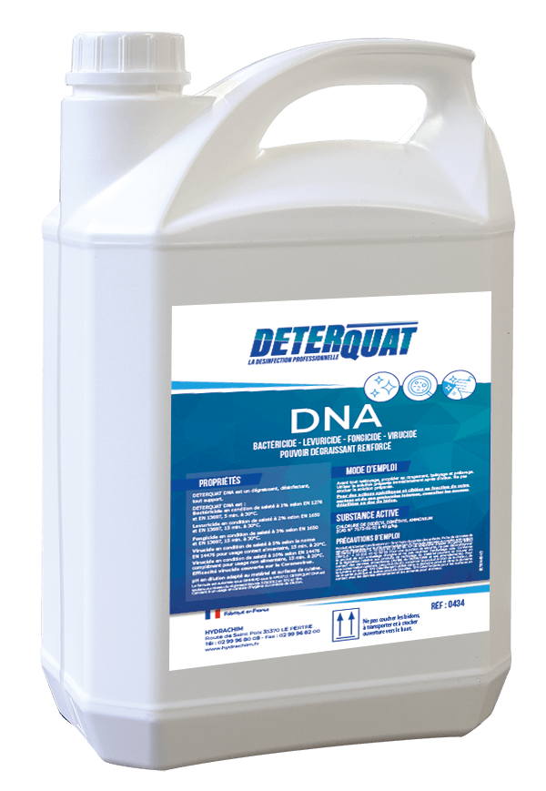 DETERQUAT DNA¹ DEGRAISSANT DESINFECTANT BACTERICIDE (copie)