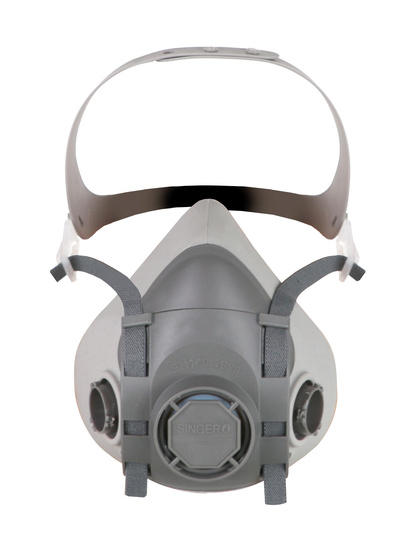 DEMI-MASQUE RESPIRATOIRE TPR FILTRE BAÏONNETTE