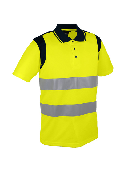 POLO HAUTE VISIBILITE MANCHE COURTE