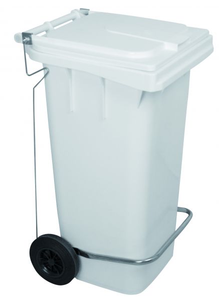 CONTENEUR MOBILE A PEDALE 120L