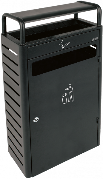 CONTENEUR 43L AVEC CENDRIER