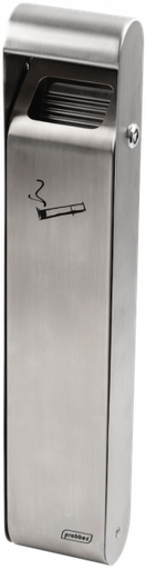 [206440] CENDRIER MURAL 3L INOX