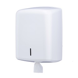 [217801] DISTRIBUTEUR  ESSUIE MAINS A DEVIDAGE CENTRAL SANS LOGO