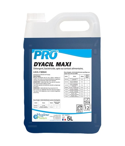 DYACIL MAXI PAE : EN 14476