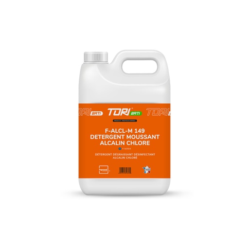 F-ALCL-M 149 - DETERGENT MOUSSANT ALCALIN CHLORE