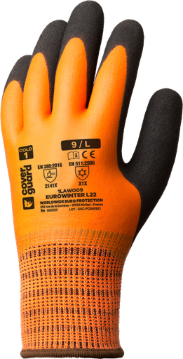 GANT FROID EUROWINTER L22 JAUNE FLUO