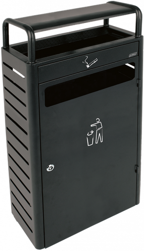 [206437] CONTENEUR 43L AVEC CENDRIER